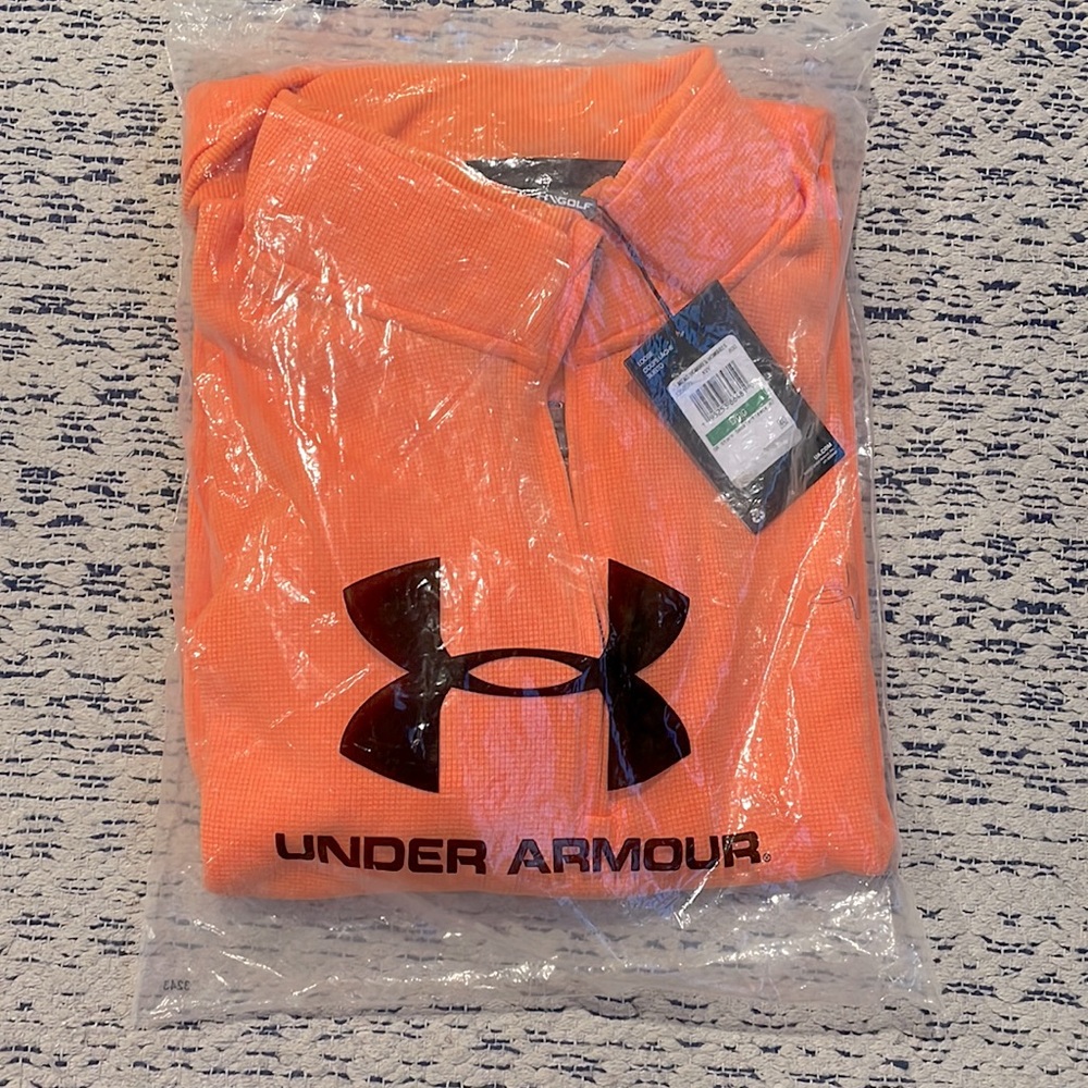 NWT Men’s Under Armour Golf 1/4 zip pullover